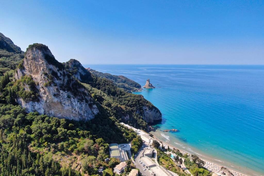 Casa Tramonto Beach View Agios Gordios  Exterior photo